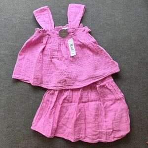 GAP pink outfit set 3T NWT